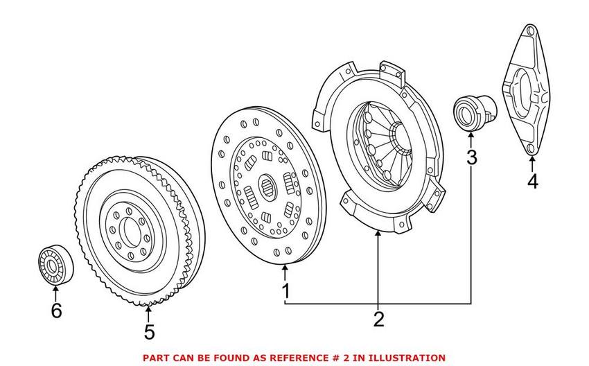 BMW Clutch Kit 21207587369